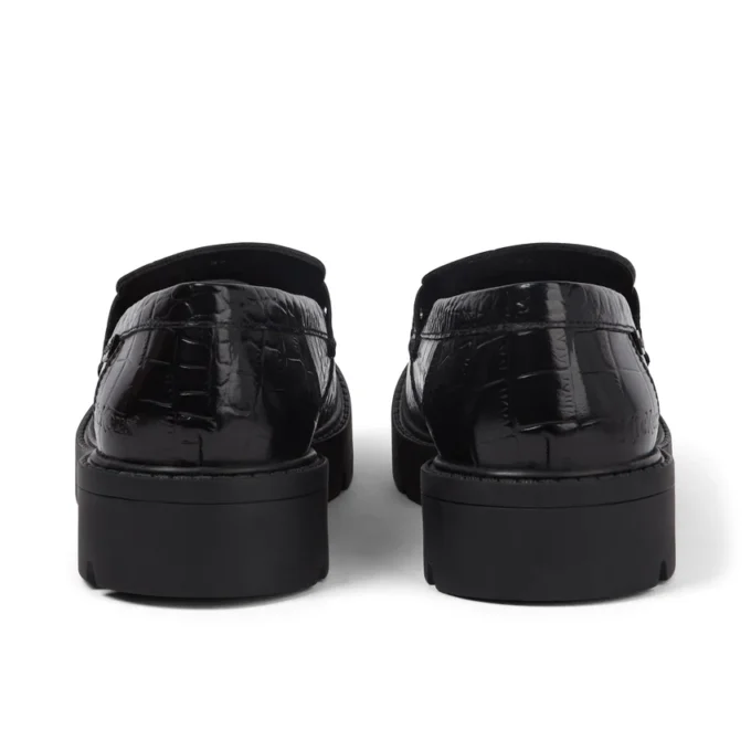 Adult Female Kori Loafer Croc Leather Black