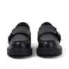 Adult Female Kori Monk Strap Leather Black