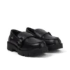 Adult Female Kori Monk Strap Leather Black