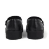 Adult Female Kori Monk Strap Leather Black