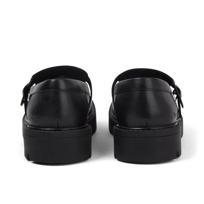 Adult Female Kori Monk Strap Leather Black