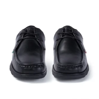 Adult Mens Fragma Lace Leather Black