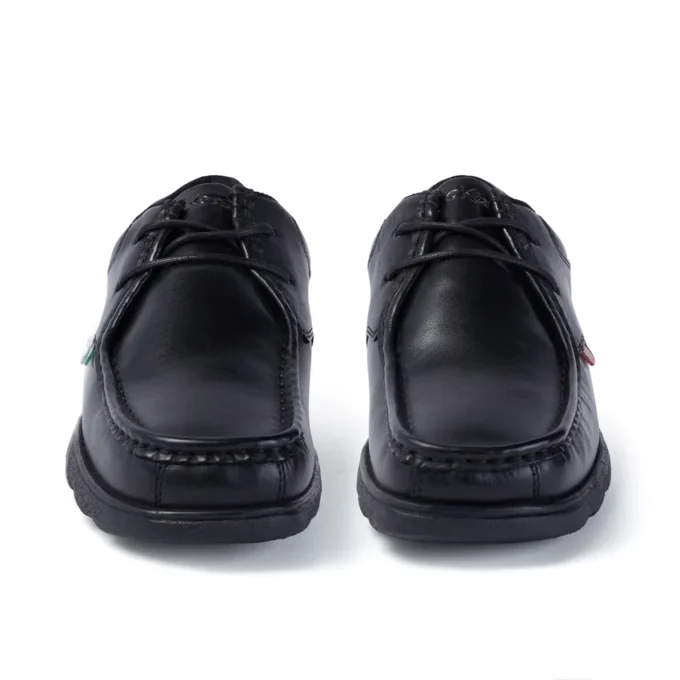 Adult Mens Fragma Lace Leather Black
