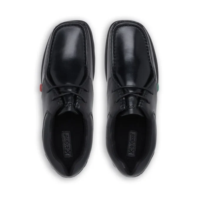 Adult Mens Fragma Lace Leather Black