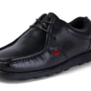 Adult Mens Fragma Lace Leather Black