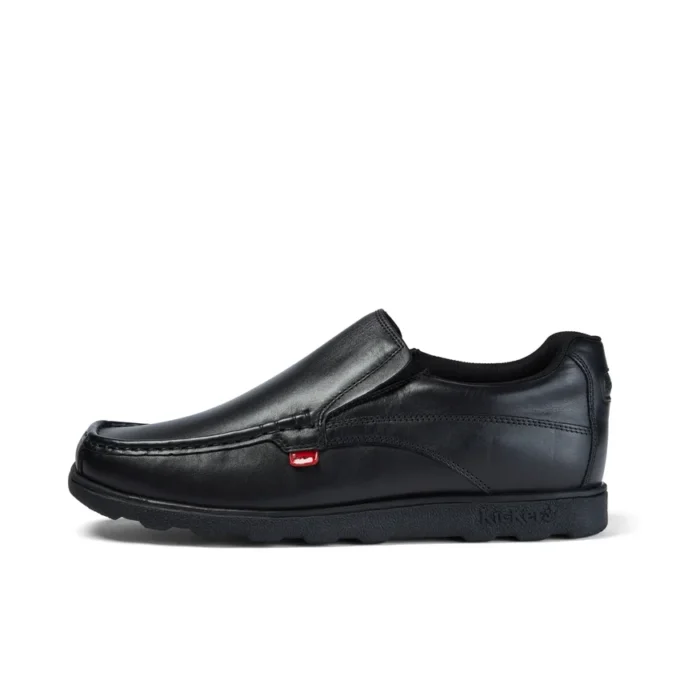 Adult Mens Fragma Slip Leather Black