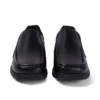 Adult Mens Fragma Slip Leather Black