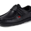 Adult Mens Fragma Strap Leather Black