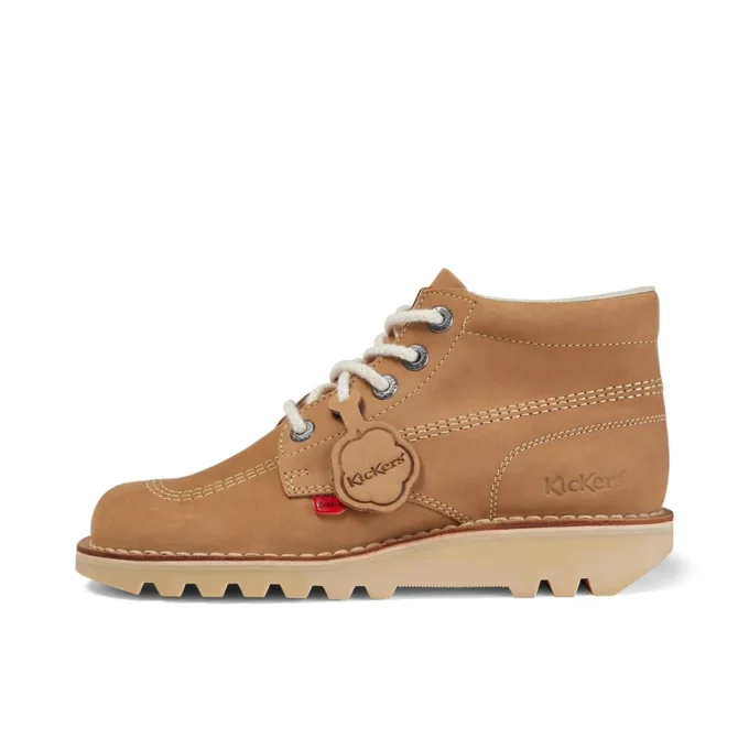 Adult Mens Kick Hi Nubuck Tan
