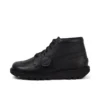 Adult Mens Kick Hi Tab Leather Boots Black