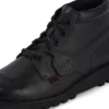 Adult Mens Kick Hi Tab Leather Boots Black