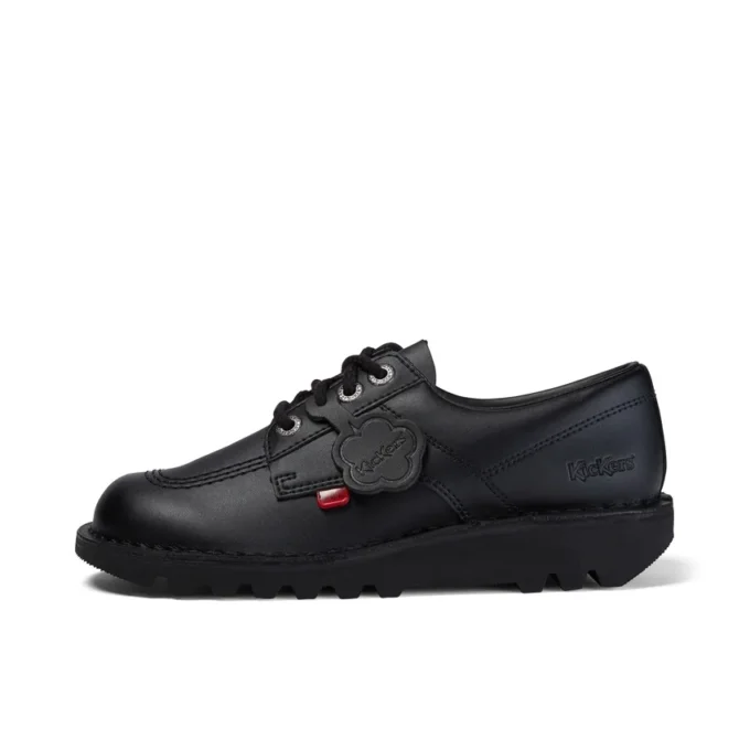 Adult Mens Kick Lo Leather Black
