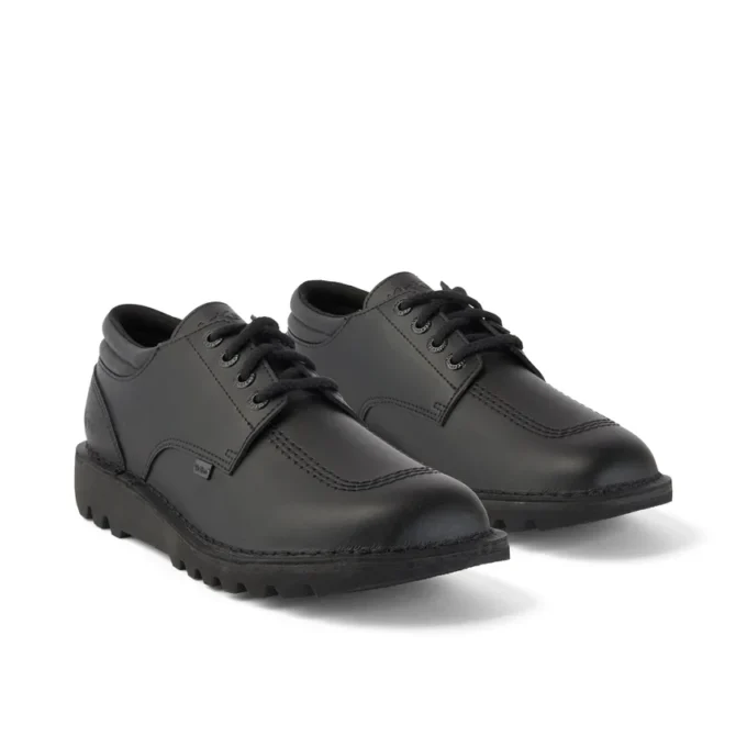 Adult Mens Kick Lo Padded Leather Black