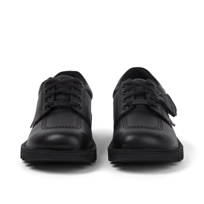 Adult Mens Kick Lo Tab Leather Shoes Black