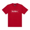 Adult Mens Kickers Classic Box Tee Red