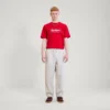 Adult Mens Kickers Classic Box Tee Red