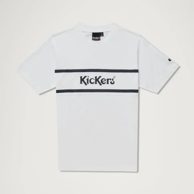 Adult Mens Kickers Classic Short Sleeve Tee White