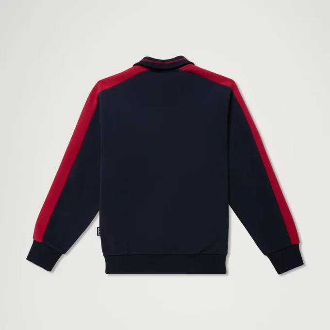 Adult Mens Kickers Classic Zip Through Knit Navy