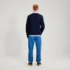 Adult Mens Kickers Crew Knit Navy