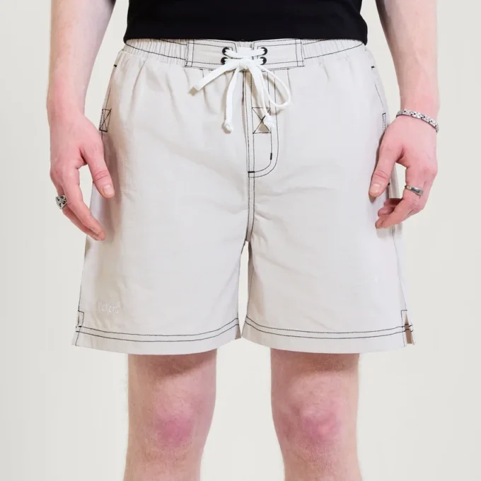 Adult Mens Kickers Swim Short Grey
