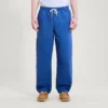 Adult Mens Kickers Wide Leg Drawstring Trouser Navy