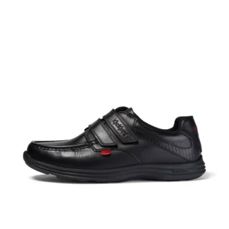 Adult Mens Reasan Strap Leather Black