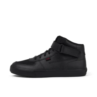 Adult Mens Tovni Hi Mix Mesh Text Boots Black
