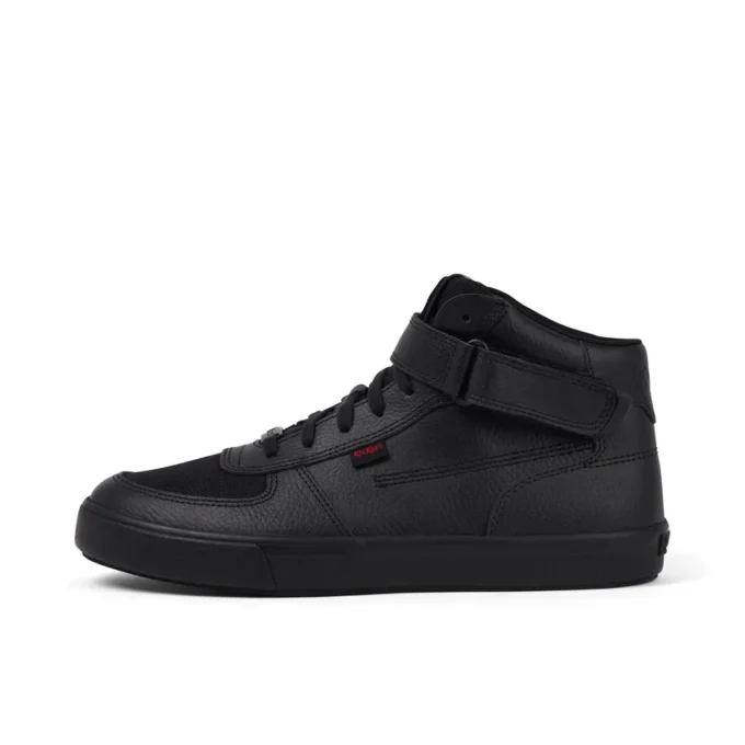 Adult Mens Tovni Hi Mix Mesh Text Boots Black