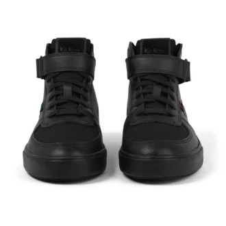 Adult Mens Tovni Hi Mix Mesh Text Boots Black
