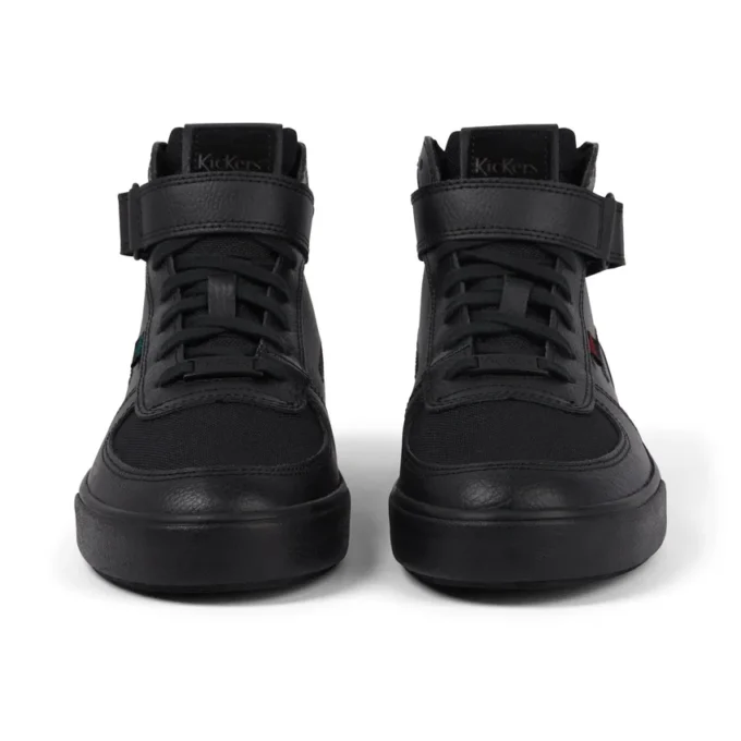 Adult Mens Tovni Hi Mix Mesh Text Boots Black