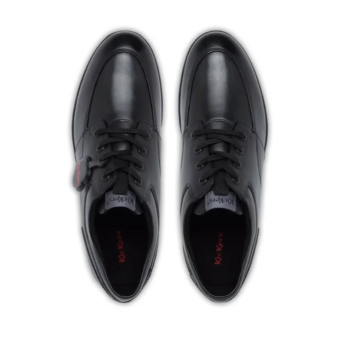 Adult Mens Troiko Lace Leather Black