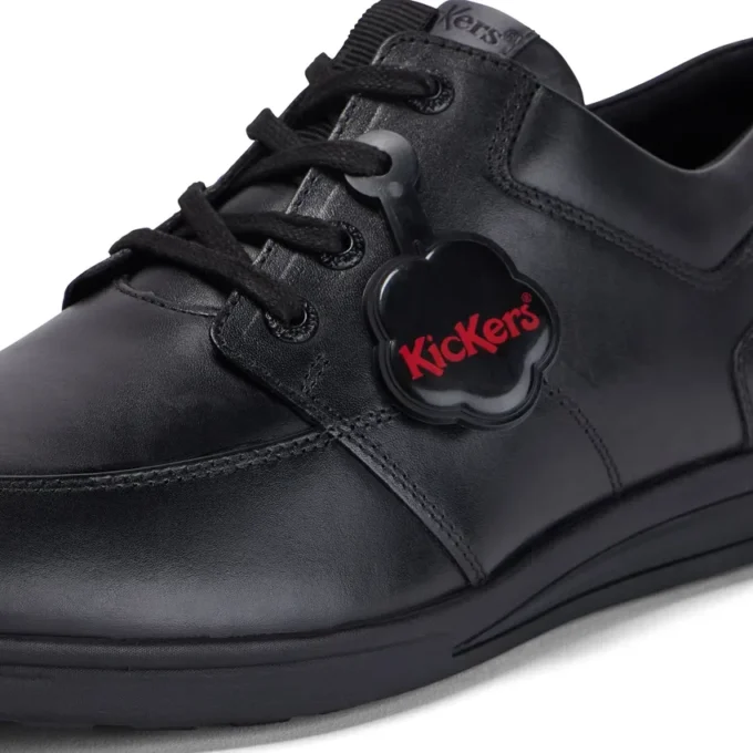 Adult Mens Troiko Lace Leather Black