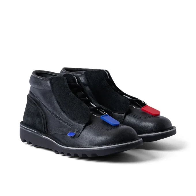 Adult Unisex ACW* Kick Hi Leather Boots Black