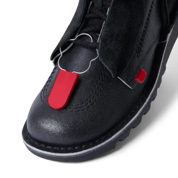 Adult Unisex ACW* Kick Hi Leather Boots Black