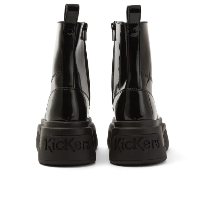 Adult Unisex Kade Boot Patent leather Black