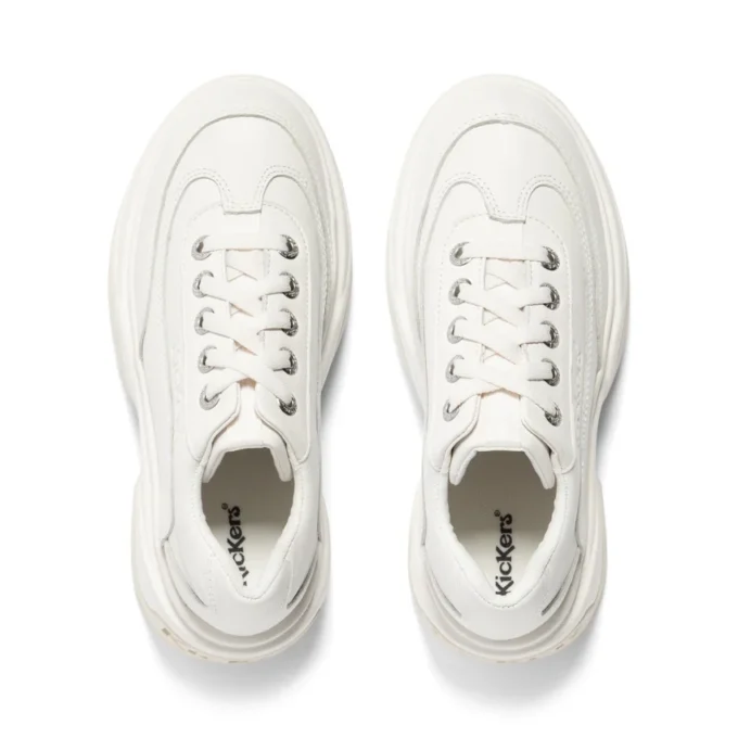 Adult Unisex Kade Lo Leather White