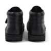 Adult Unisex Kick Boot Tumble Leather Black
