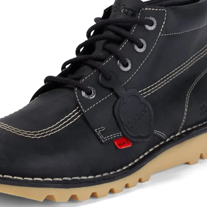 Adult Unisex Kick Hi Black/White