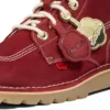 Adult Unisex Kick Hi Goldie Boots Red