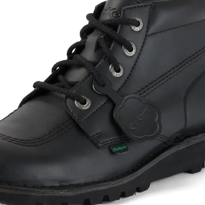 Adult Unisex Kick Hi Leather Alternative Black