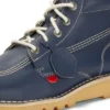 Adult Unisex Kick Hi Leather Alternative Navy