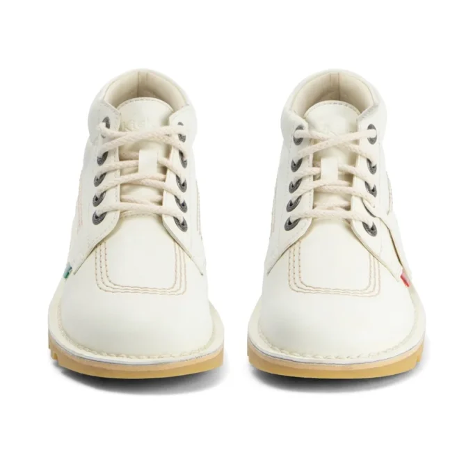 Adult Unisex Kick Hi Leather Alternative White