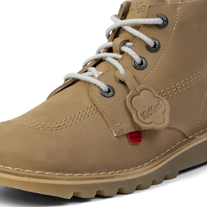 Adult Unisex Kick Hi Leather Sand