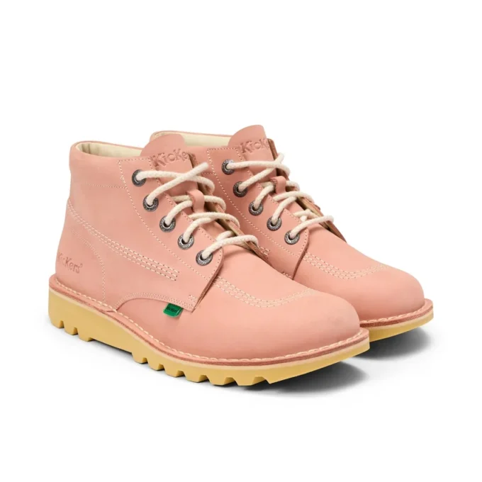 Adult Unisex Kick Hi Nubuck Light Pink