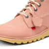 Adult Unisex Kick Hi Nubuck Light Pink