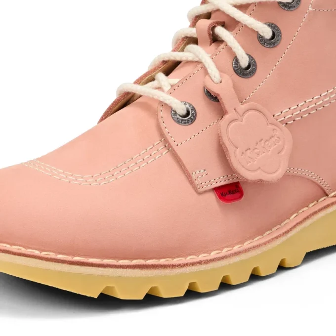 Adult Unisex Kick Hi Nubuck Light Pink
