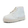 Adult Unisex Kick Hi Stack Leather Alternative White