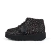Adult Unisex Kick Hi Stack Spot Leather Black
