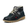 Adult Unisex Kick Hi Stitch Boots Navy