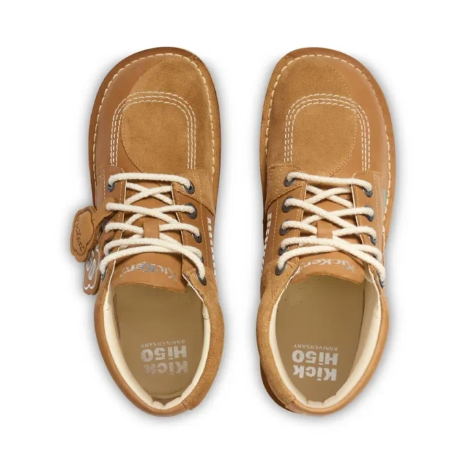 Adult Unisex Kick Hi Stitch Boots Tan